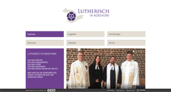 Desktop Screenshot of lutherisch-in-nordhorn.de